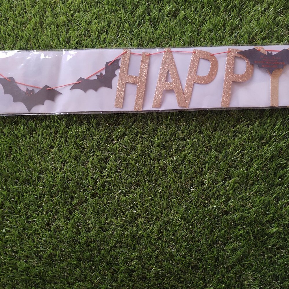 NWT Meri Meri🦇HAPPY Halloween Garland